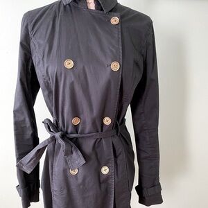 Women’s Michael Kors Black Trench Coat